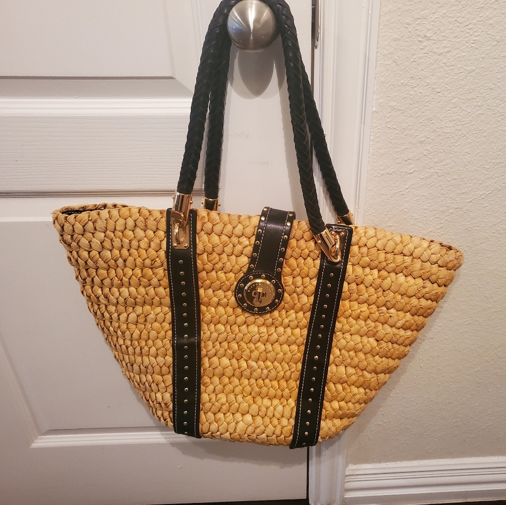 Michael Kors Extra Large Raffia Summer bag